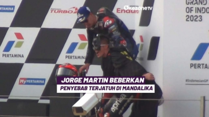 Maverick Vinales Selebrasi Batman di Mandalika, Jorge Martin Beberkan Penyebabnya Terjatuh