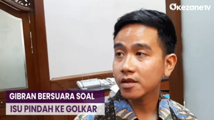 Gibran Rakabuming Raka Angkat Suara Terkait Isu Pindah ke Partai Golkar