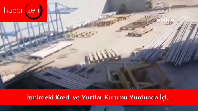 İzmir'deki Kredi ve Yurtlar Kurumu Yurdunda İçler Acısı Durum