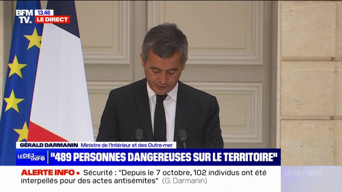 Gérald Darmanin annonce "7.000 soldats de la force Sentinelle dans la lutte contre le terrorisme"