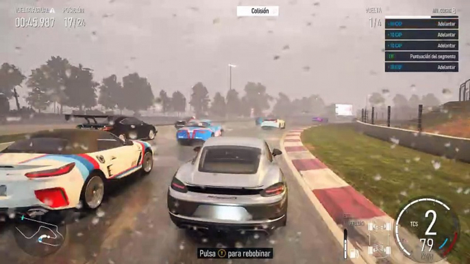 Forza Motorsport - Tour Moderno - Circuit de Barcelona Porsche Cayman - Gameplay sin Comentarios
