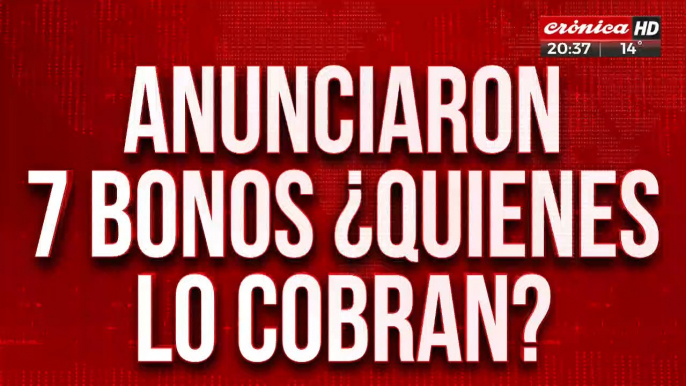 Sergio Massa anunció 7 bonos: ¿Quienes lo cobran?