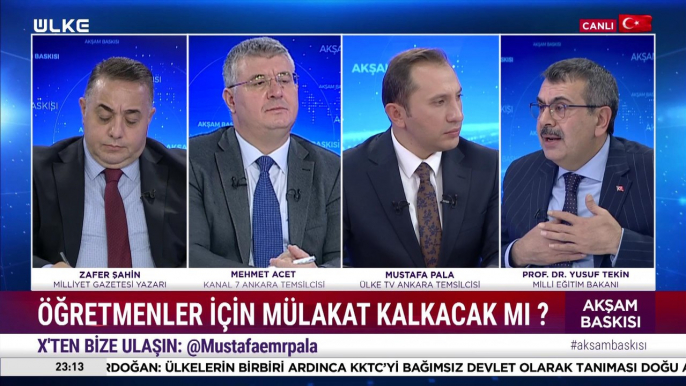 Akşam Baskısı - Mustafa Pala | Mehmet Acet | Zafer Şahin | Yusuf Tekin | 22 Eylül 2023