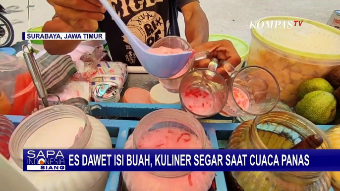 Mencicipi Es Dawet Topping Buah yang Segar di Surabaya!