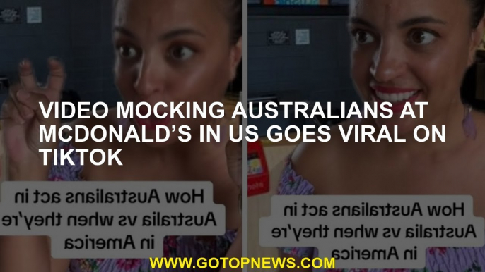 McDonald's is going viral at the Australians with Australians