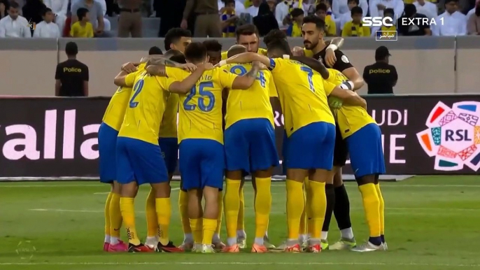 ملخص مباراة النصر والطائي اليوم 2-1 - اهداف مباراة النصر والطائي اليوم - هدف رونالدو اليوم