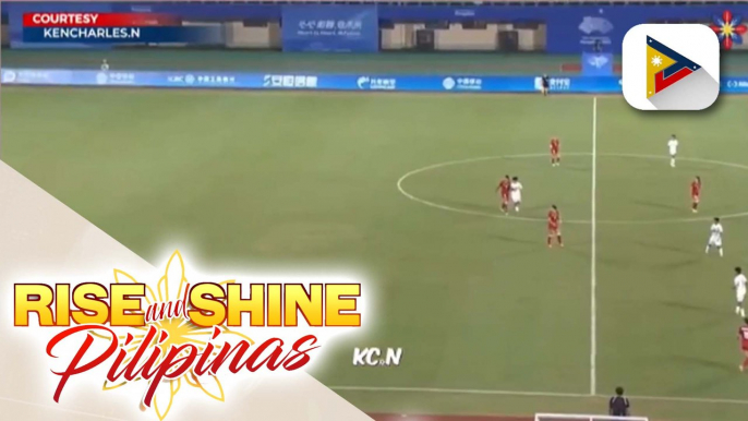 Filipinas Football Team, wagi kontra Myanmar sa 19th Asian Games