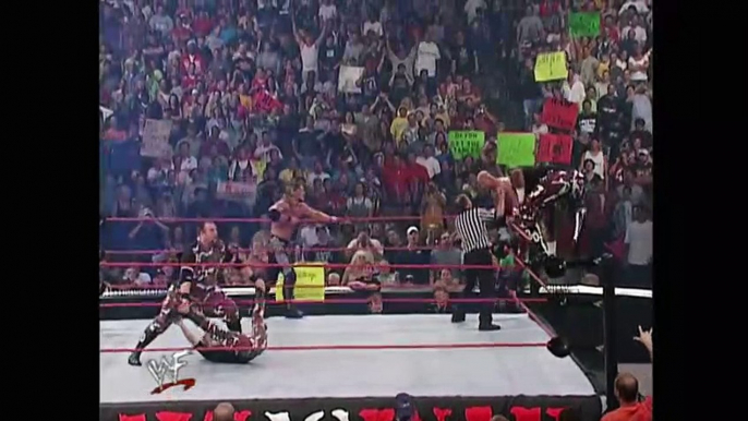 Stone Cold & The Dudley Boyz Vs Chris Jericho, Chris Benoit & Spike Dudley Part 2