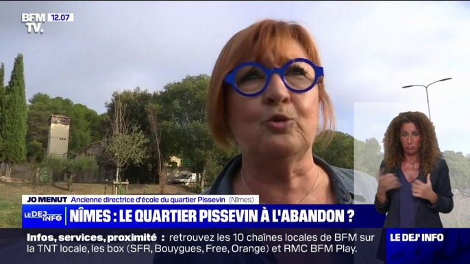 "Ça fait un certain temps que ces habitants sont abandonnés": les habitants du quartier Pissevin à Nîmes ont manifesté ce lundi matin face au recul des services publics