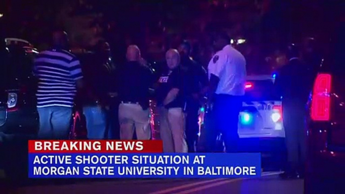 Etats-Unis: Cinq personnes, âgées de 18 à 22 ans, ont été blessées par balles sur un campus universitaire de Baltimore hier soir - VIDEO