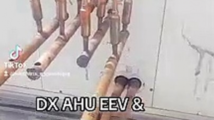 DX AHU ang EVV pipe Canncatio