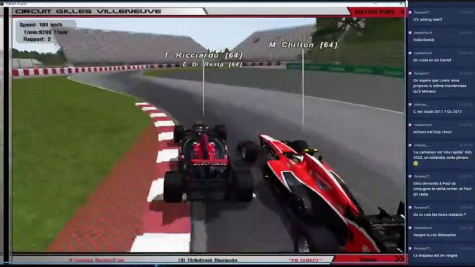 F1Brain S1 - GP du Canada 4/10 : qualifs, course sprint et course principale | rFactor champ IA