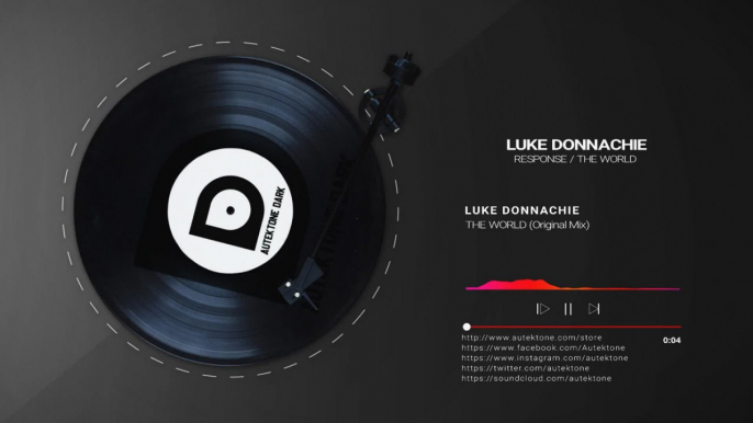 Luke Donnachie - The World (Original Mix) - Official Preview (Autektone Dark)