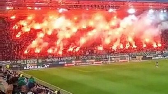 Phyroshow Rapid Wien vs Sturm Graz 24.09.2023. #ultras #ultrasworld #GoalGank12 #Superfans