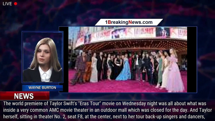 Taylor Swift Eras Tour movie premiere - 1breakingnews.com