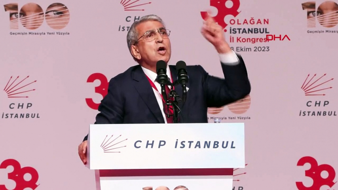 İSTANBUL-CHP İSTANBUL İL KONGRESİ'NDE OY VERME İŞLEMİNE GEÇİLDİ