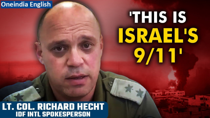 IDF Spokesperson Lt. Col. Hecht vows strong Israeli retaliation to Hamas attacks| Oneindia News