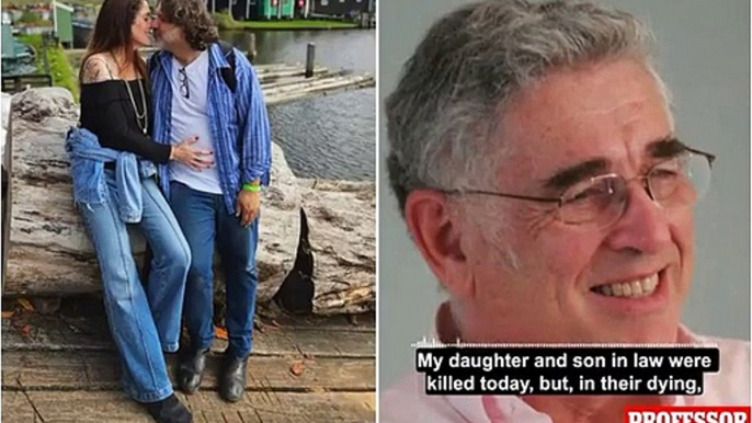 US professor reveals his daughter and son-in-law have been killed by Hamas terrorists as they flung their bodies over teen son to save him from hail of bullets