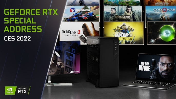 New RTX Laptops | RTX 3050 | RTX & Reflex Games, GeForce NOW, and Omniverse | GeForce at CES 2022