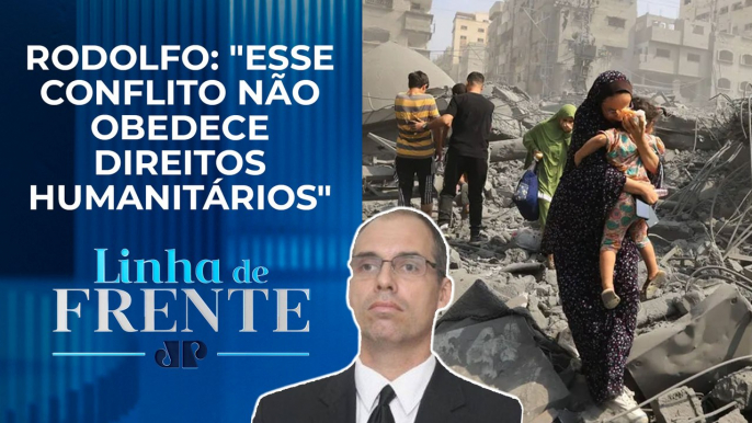 Historiador militar fala sobre violações de acordos internacionais na guerra em Gaza | LINHA DE FRENTE