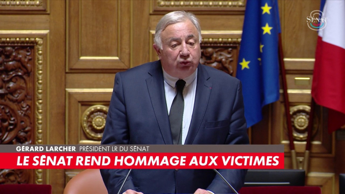 Gérard Larcher : «Les massacres commis dans les kibboutz de Beeri et de Kfar Aza ont un nom : des crimes contre l’humanité»