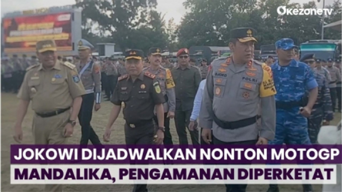 Presiden Joko Widodo Dijadwalkan Nonton MotoGP di Sirkuit Mandalika, Polda NTB Perketat Pengamanan