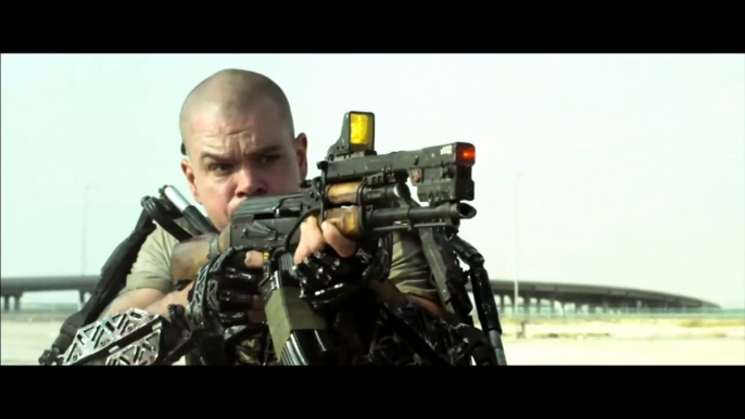 Elysium with Matt Damon