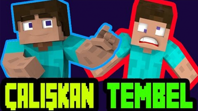 Minecraft Çalışkan İle Tembel'in Hikayesi - #2