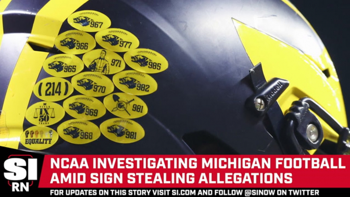 NCAA Investigating Michigan Football Amid Sign Stealing Allegations