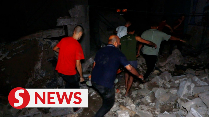 Gaza officials say several killed in Israeli strike at historic church compound