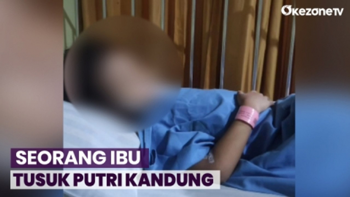 Tega! Seorang Ibu di Koja Tusuk Putri Kandung Berusia 6 Tahun