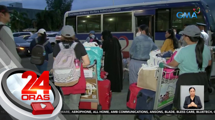 25 Pinoy mula Israel, dumating na rin sa bansa; tatanggap ng P50,000 mula sa DMW | 24 Oras