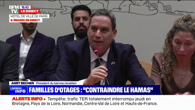 Amit Becher (président du barreau israélien): "Nous devrions adopter des sanctions économiques contre tout pays qui accueillent les dirigeants du Hamas"