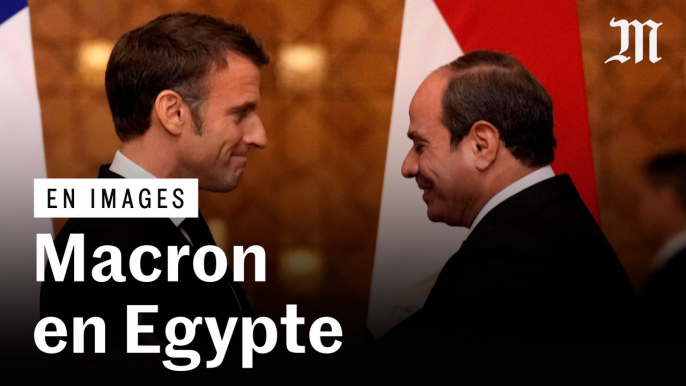 Les images de la visite d’Emmanuel Macron en Egypte et en Jordanie