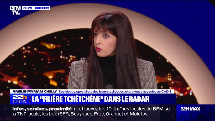 Filière de radicalisation tchétchène: "Il y a une sorte de volonté de continuité et de pérennisation du statut de héros du jihad", pour Amélie-Myriam Chelly (sociologue spécialiste des islams politiques)