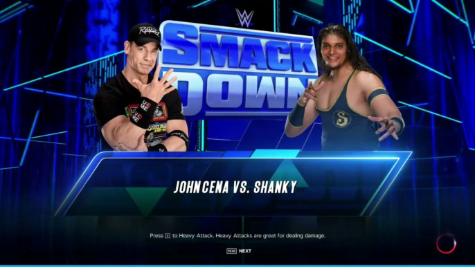 WWE 2K23 JOHN CENA VS SHANY FULL MATCH | WWE 2K23