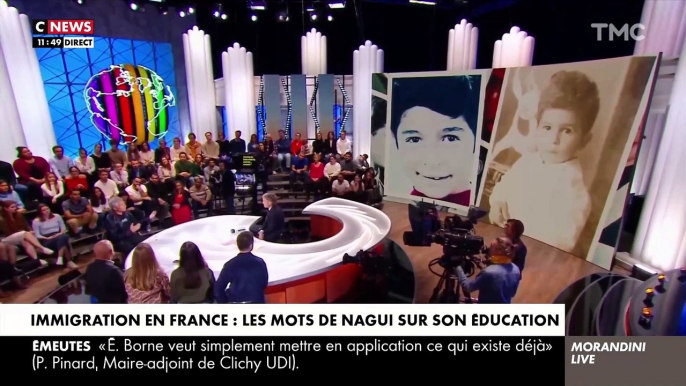 Immigration - Nagui explique comment ses parents lui ont inculqué le respect de toutes les valeurs françaises : "Mon père n'aurait jamais accepté que je sois dans la rue avec un drapeau égyptien" - Regardez