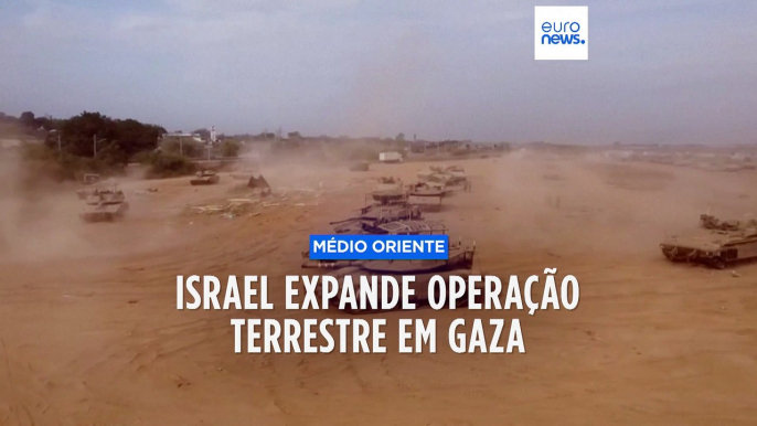 "Fizemos tremer o chão em Gaza", diz ministro da Defesa de Israel