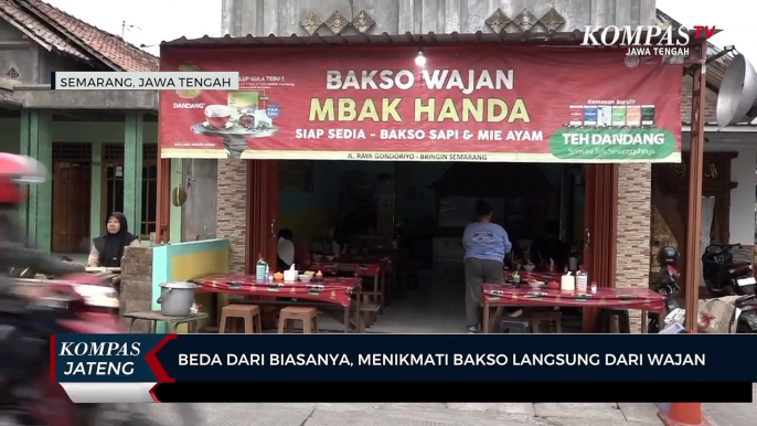 Beda dari Biasanya, Menikmati Bakso Langsung dari Wajan di Semarang