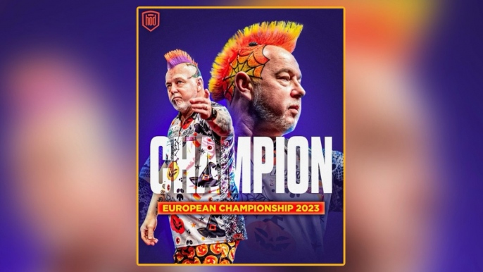 Peter Wright triumphs in European Championship and Gian Van Veen breaks Phil Taylor record