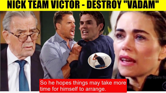 CBS Young And The Restless Spoiler Nick joins Victor - planning to defeat and fi
