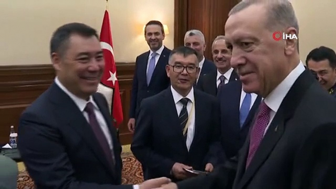 Cumhurbaşkanı Erdoğan, Macaristan Başbakanı Orban ile görüştü