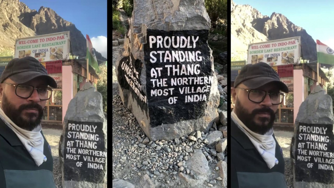 Thang Village India POK Border | Thang Nubra Valley | Part 6 | Ladakh Road Trip | MJ Manish Vlogs