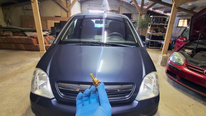 How to Change Coolant Temperature Sensor on Opel Meriva