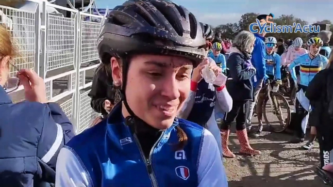 Cyclo-cross - Championnats d'Europe - Pontchâteau 2023 - Olivia Onesti : "Une 6e place en Espoirs, ça fait plaisir et je n'ai pas envie de  me décourager"