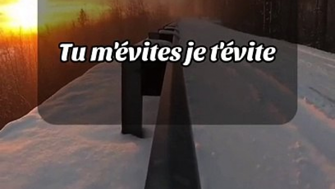 Tu m'évites je t'évite #motivation #citation #citations #conseils #conseil