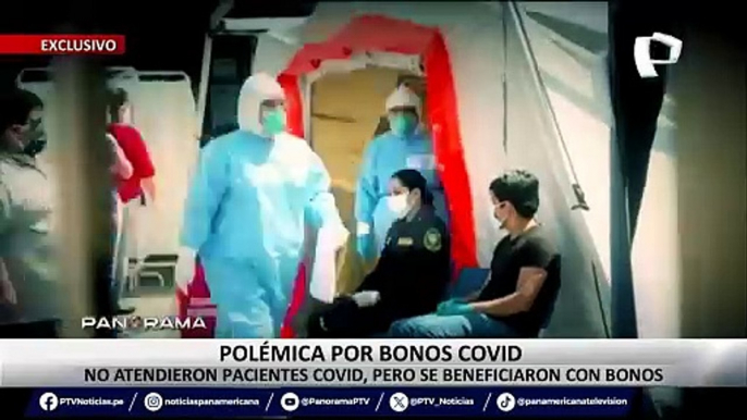 ¡Exclusivo! Polémica por bonos Covid: no atendieron a pacientes con coronavirus, pero se beneficiaron con bonos