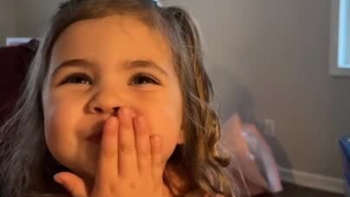 Little Girl Has Hilarious Reaction to Tasting Sour Candy