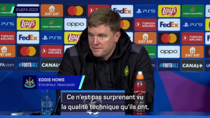 Newcastle - Howe : “Le PSG a très bien joué”