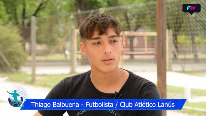 Thiago Balbuena en la reserva de Lanús, la rompe!